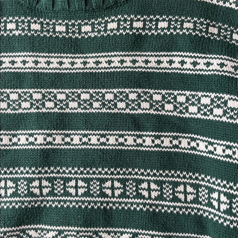 Vintage Gap Fair Isle Turtleneck Sweater - Picture 5 of 6